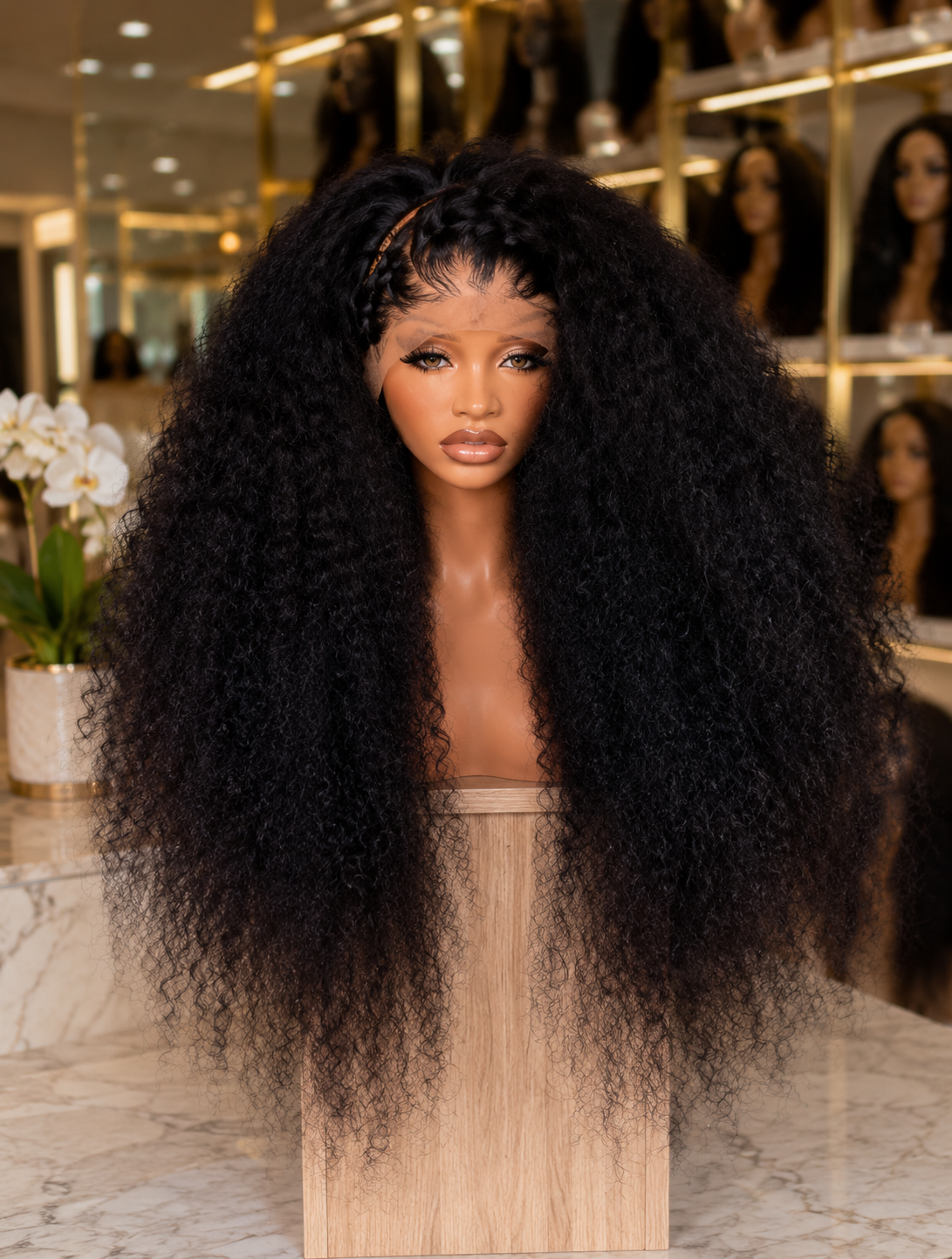 Bohemian Curly HD 13x4 Closure Lace Wig