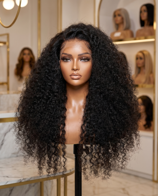 Bohemian Curly HD 5x5 Closure Lace Wig